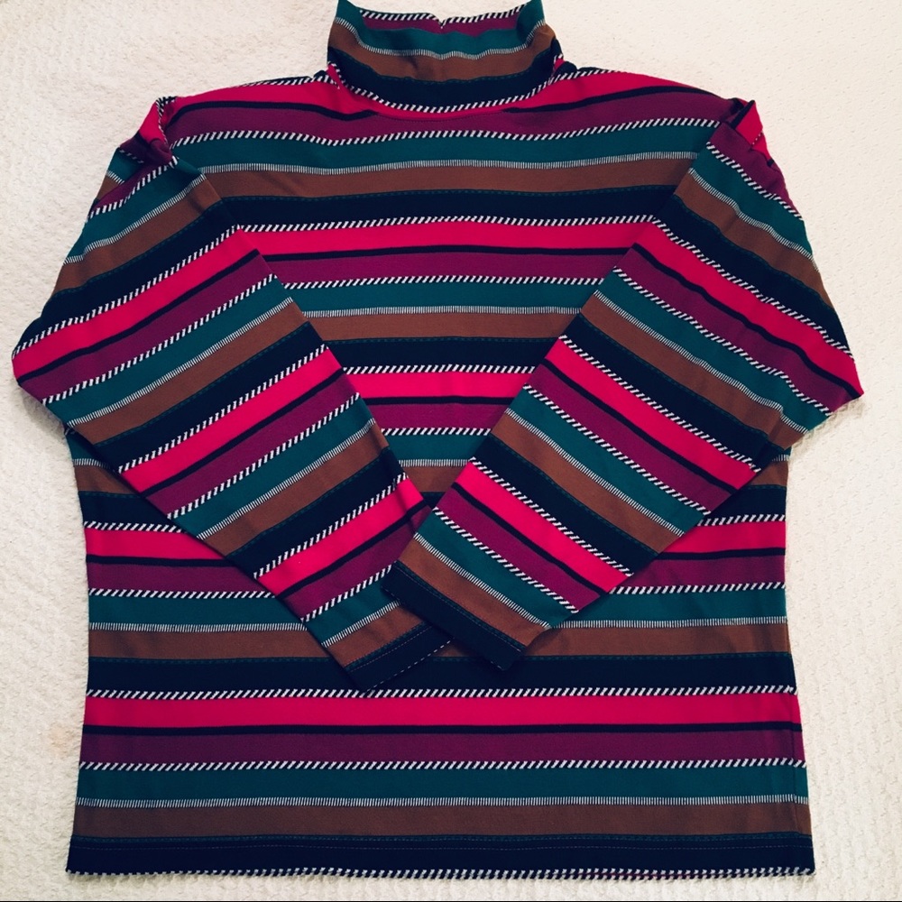Pasta Fun Vintage Mockneck